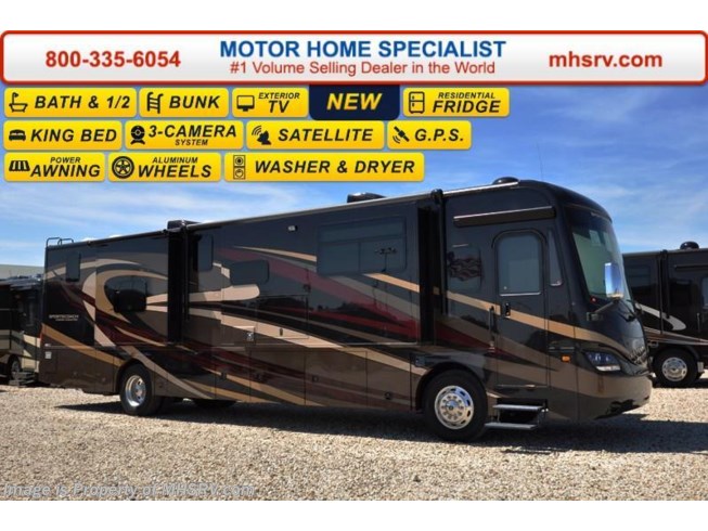 New 2017 Coachmen Cross Country 404RB Bath & 1/2, Pwr Salon Bunk, King Bed and W/D available in Alvarado, Texas