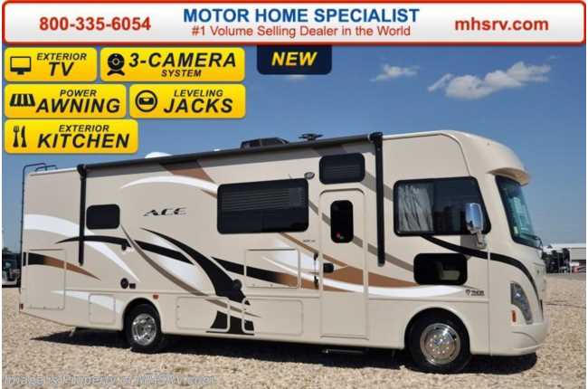 2017 Thor Motor Coach A.C.E. 29.4 ACE King Bed, Ext. Kitchen, Ext. TV, Jacks