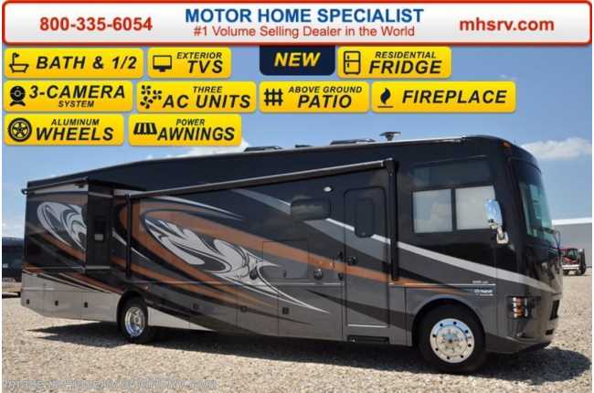 2017 Thor Motor Coach Outlaw Residence Edition 38RE W/Res Fridge, Bath &amp; 1/2, 4 TVs, 26K Chassis