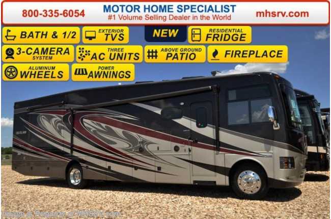 2017 Thor Motor Coach Outlaw Residence Edition 38RE Res Fridge, Bath &amp; 1/2, 4 TVs, 26K Chassis