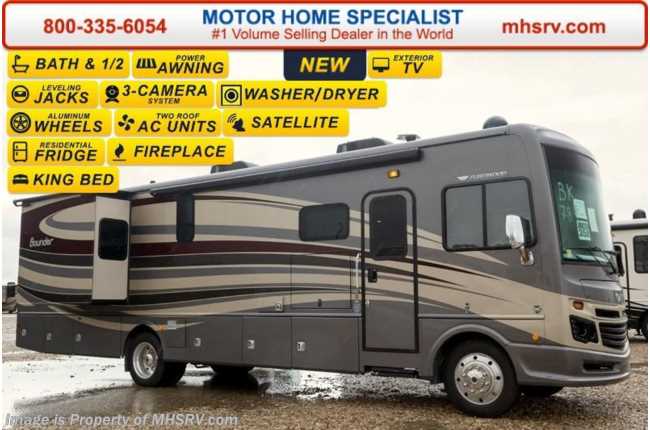2017 Fleetwood Bounder 35K Bath &amp; 1/2 RV for Sale W/King Bed
