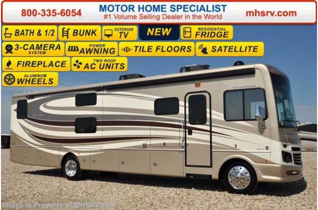 2017 Fleetwood Bounder 36H Bath &amp; 1/2 RV for Sale W/Bunk Beds