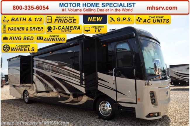 2017 Holiday Rambler Endeavor 40E Bath &amp; 1/2 Luxury RV for Sale W/King Bed