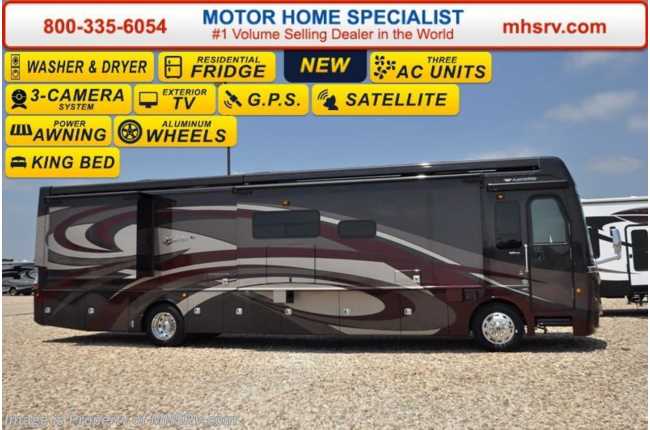 2017 Fleetwood Discovery LXE 40X Diesel Pusher RV for Sale W/King Bed