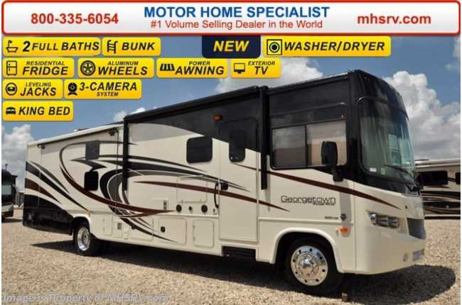 2017 Forest River Georgetown 364TS 2 Full Baths, Bunk Model RV for Sale