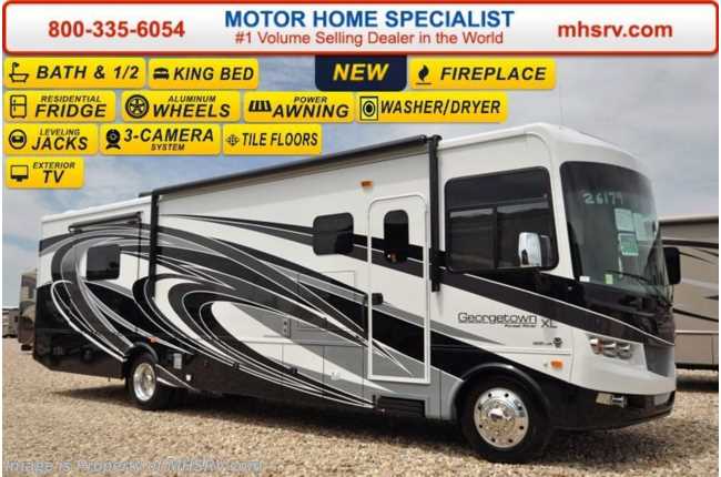 2017 Forest River Georgetown XL 369DS Bath &amp; 1/2 RV for Sale W/ King Bed