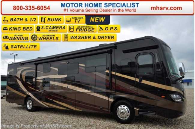 2017 Sportscoach Cross Country 407FW Bath &amp; 1/2 RV for Sale W/Bunk Beds