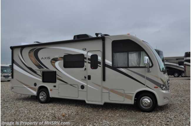 2017 Thor Motor Coach Axis 25.3 RUV for Sale at MHSRV.com W/Upgraded A/C