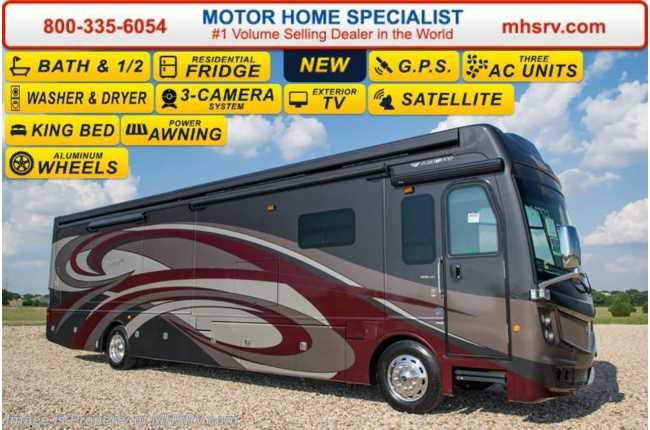 2017 Fleetwood Discovery LXE 40E Bath &amp; 1/2 RV for Sale at MHSRV W/Satellite