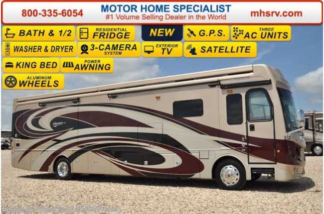 2017 Fleetwood Discovery LXE 40E Bath &amp; 1/2 RV for Sale at MHSRV W/OH LED TV