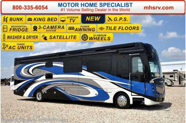 2017 Fleetwood Discovery LXE 40G Bunk House RV for Sale at MHSRV W/380HP Diesel