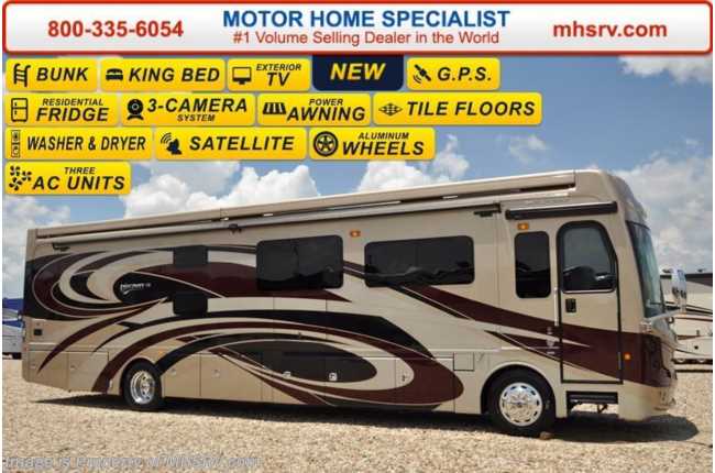 2017 Fleetwood Discovery LXE 40G Bunk House RV for Sale at MHSRV W/King Bed