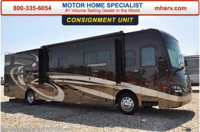 2014 Sportscoach Cross Country 404RB Bath &amp; 1/2 W/4 Slides