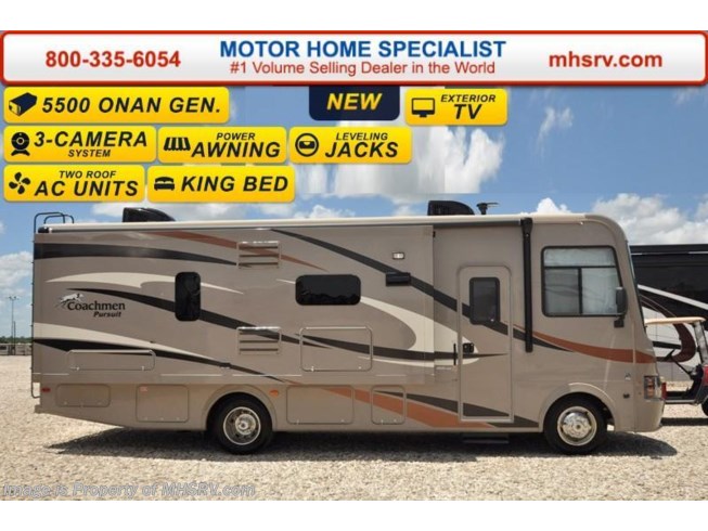 New 2017 Coachmen Pursuit 27KBP RV for Sale at MHSRV.com W/King Bed available in Alvarado, Texas