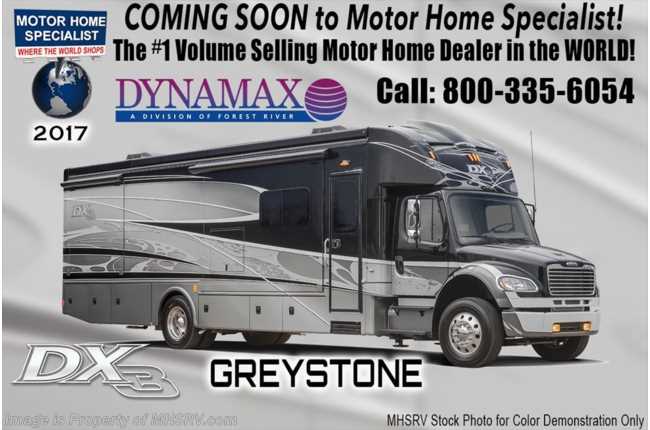 2017 Dynamax Corp DX3 37TS Super C RV for Sale at MHSRV W/King Bed