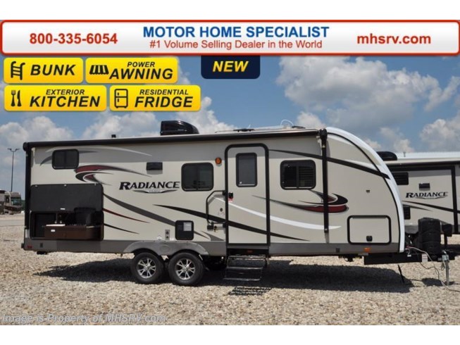 New 2017 Cruiser RV Radiance 24BHDS Touring Ed. Bunk House RV for Sale W/Exteri available in Alvarado, Texas