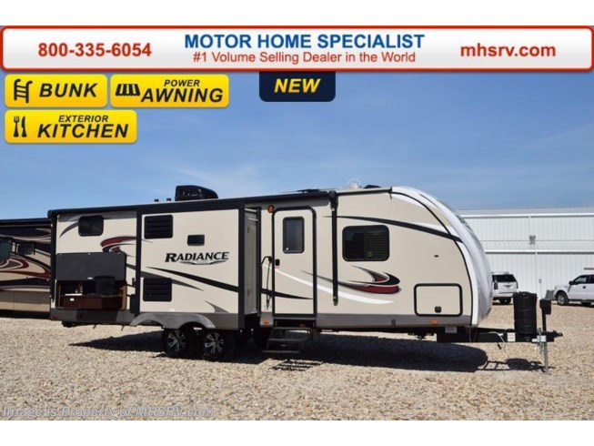 New 2017 Cruiser RV Radiance Touring 28BHIK Bunk Model RV for Sale W/Ext. Kitch available in Alvarado, Texas