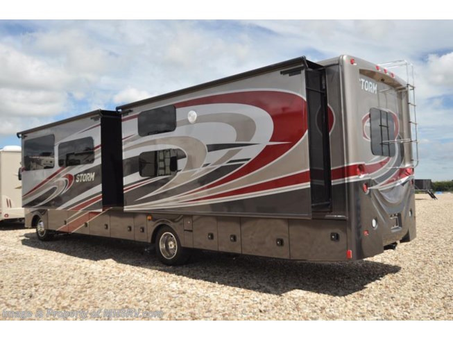 2017 Storm 36D Bunks, Ext Kitchen, Res Fridge, Pwr Loft, 4 TV by Fleetwood from Motor Home Specialist in Alvarado, Texas