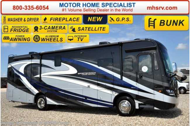 2017 Sportscoach Cross Country SRS 360DL Bunk Model RV for Sale at MHSRV.com