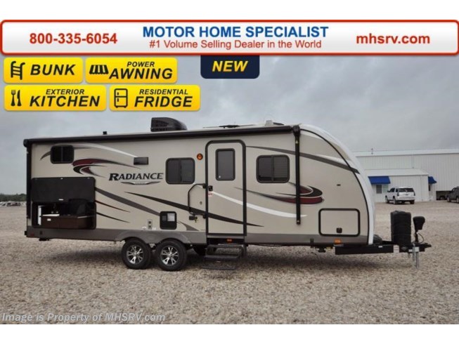 New 2017 Cruiser RV Radiance 24BHDS Touring Edition Bunk Model RV for Sale available in Alvarado, Texas