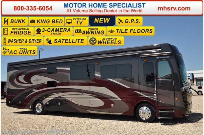 2017 Fleetwood Discovery LXE 40G Bunk Model RV for Sale at MHSRV 380HP Diesel