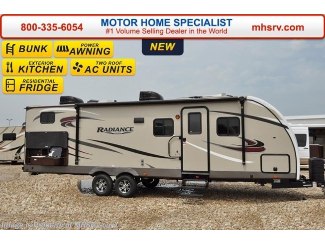 New 2016 Cruiser RV Radiance Touring Edition 28QBSS Bunk RV for Sale at MHSRV available in Alvarado, Texas
