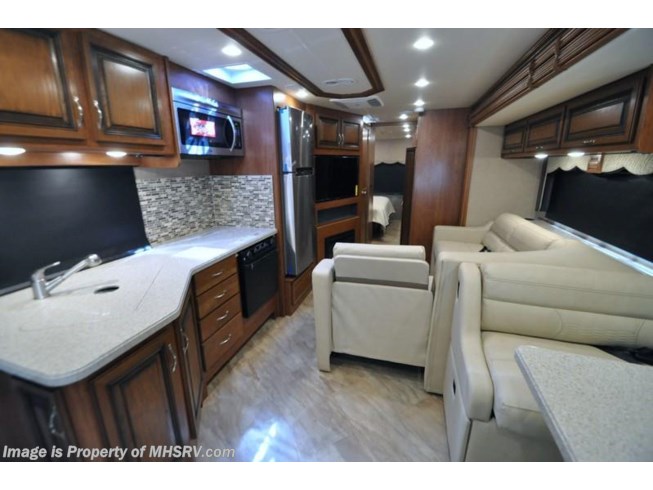 2017 Holiday Rambler Vacationer XE 32A W/Pwr Loft, Fireplace, W/D, Res Fridge, Ext TV - New Class A For Sale by Motor Home Specialist in Alvarado, Texas
