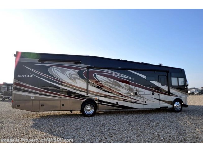 New 2017 Thor Motor Coach Outlaw Residence Edition 38RE Bath & 1/2 RV for Sale at MHSRV 26K Chassis available in Alvarado, Texas