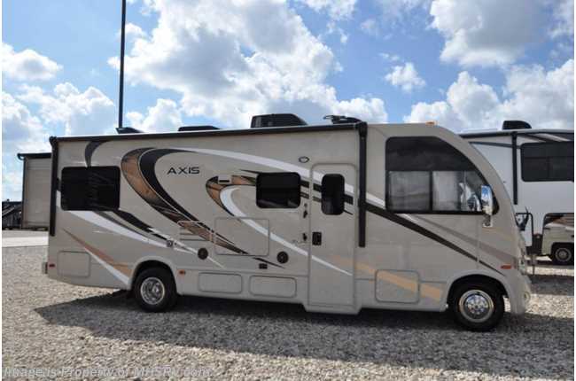 2017 Thor Motor Coach Axis 25.2 RV for Sale at MHSRV W/IFS &amp; Upgraded A/C