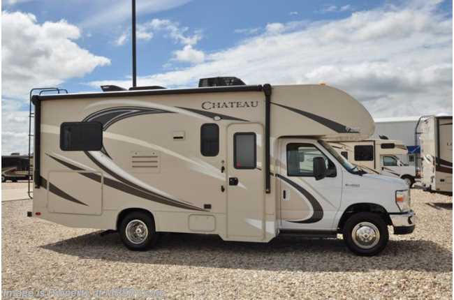 2017 Thor Motor Coach Chateau 22E RV for Sale W/15K A/C, Cabover Ent, 3 Cam