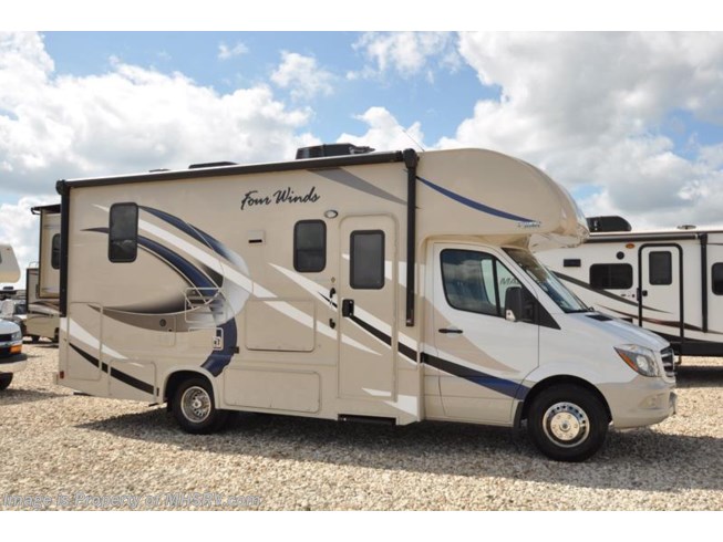 New 2017 Thor Motor Coach Four Winds Sprinter Diesel 24HL RV for Sale at MHSRV W/ Ext. TV available in Alvarado, Texas