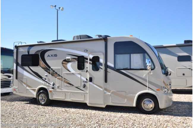 2017 Thor Motor Coach Axis 24.1 RUV for Sale at MHSRV 2 Beds &amp; IFS