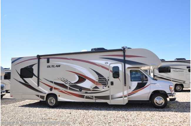 2017 Thor Motor Coach Outlaw Toy Hauler 29H Toy Hauler Class C RV for Sale W/2 A/Cs