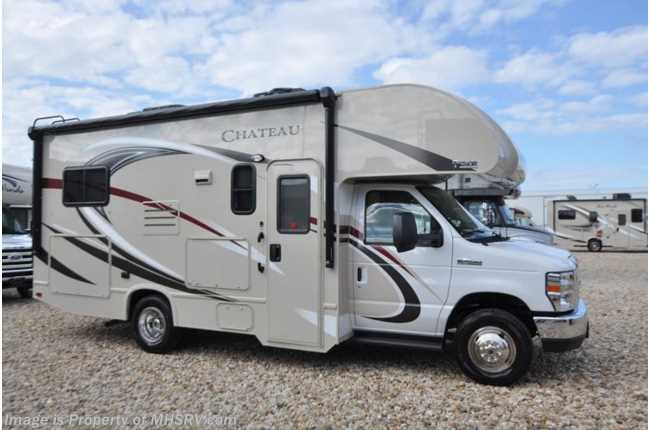 2017 Thor Motor Coach Chateau 22E RV for Sale at MHSRV W/3 Cams, Ext TV, 15K A/C