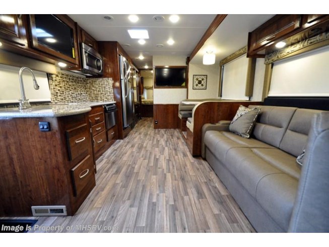 2017 Coachmen Mirada 35KB RV for Sale at MHSRV.com W/Ext TV, King - New Class A For Sale by Motor Home Specialist in Alvarado, Texas