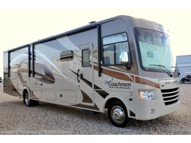 New 2018 Coachmen Mirada 35KB RV for Sale at MHSRV.com W/Ext TV, 15K A/Cs available in Alvarado, Texas