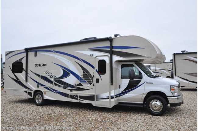 2017 Thor Motor Coach Outlaw Toy Hauler 29H Toy Hauler for Sale W/Jacks and 2 A/Cs