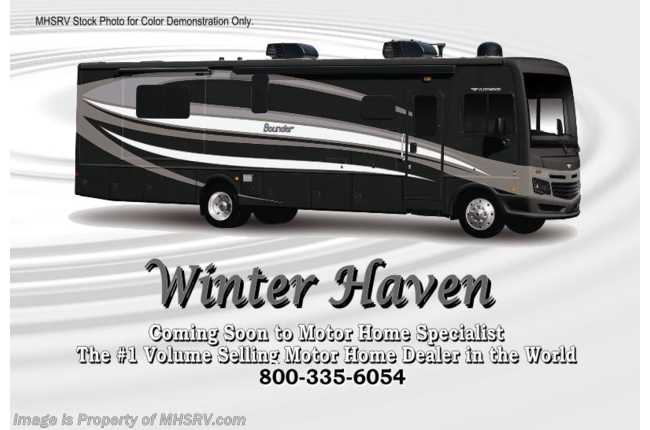 2017 Fleetwood Bounder 35K Bath &amp; 1/2 RV for Sale With King Bed &amp; Sat