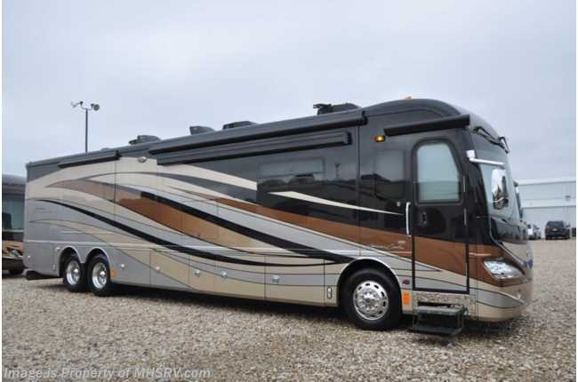 2014 American Coach American Revolution 42G BATH AND 1/2 WITH 4 SLIDES