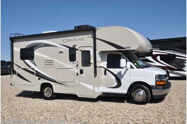2017 Thor Motor Coach Chateau 22E W/HD-Max, Ext. TV, 15K A/C, Back-Up Cam &amp; More