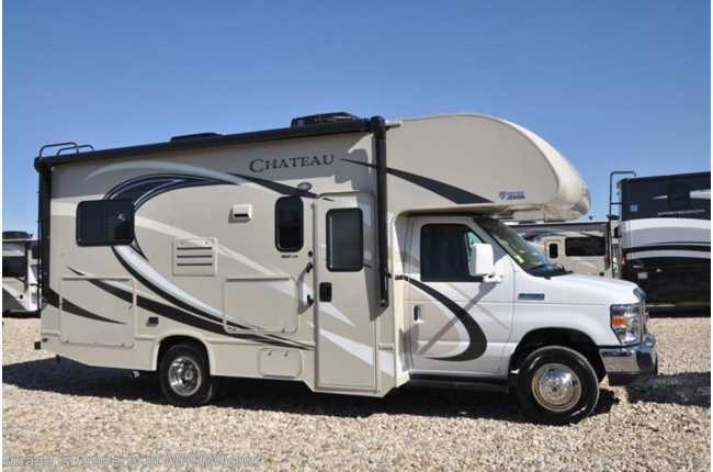 2017 Thor Motor Coach Chateau 22E W/HD-Max, Ext TV, 15K A/C, Back-Up Cam, Ford