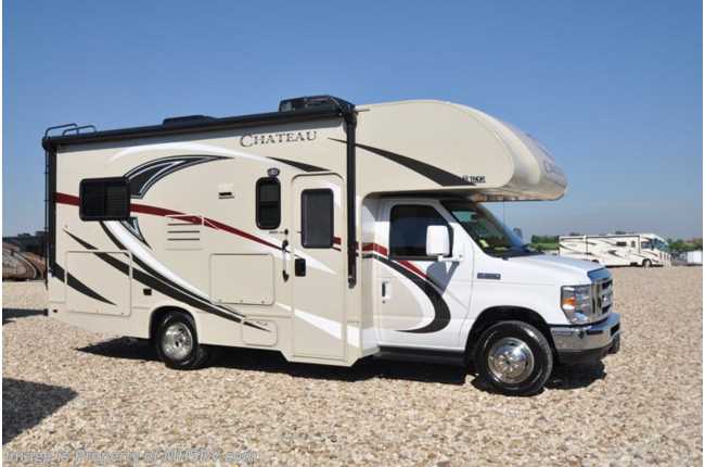 2017 Thor Motor Coach Chateau 22E W/HD-Max, Ext TV, 15K A/C, Back-Up Cam &amp; Ford