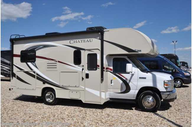2018 Thor Motor Coach Chateau 22E W/HD Max, Ext TV, 15K A/C, Back Up Cam &amp; Ford