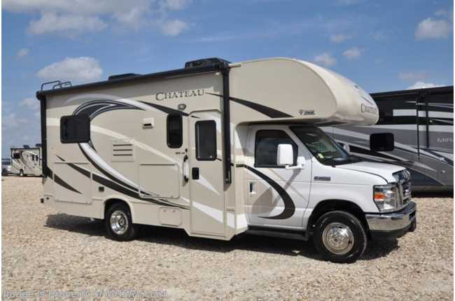 2017 Thor Motor Coach Chateau 22E Ford W/HD-Max, Ext TV, 15K A/C, Back-Up Cam