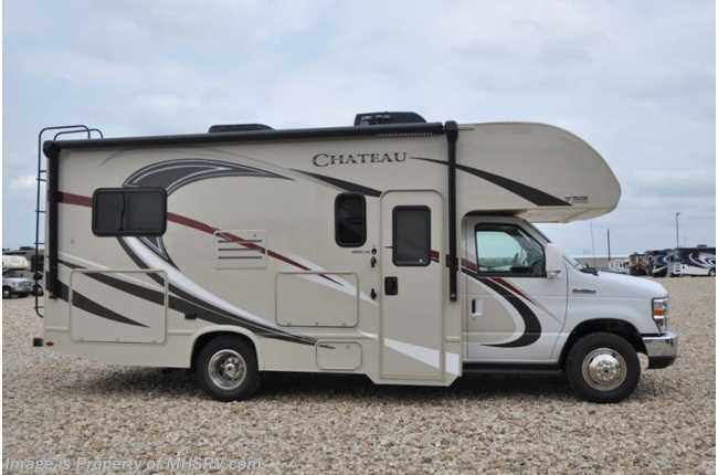 2018 Thor Motor Coach Chateau 22E W/HD-Max, Ext TV, 15 K A/C, Back-Up Cam, Ford