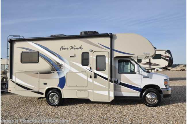 2017 Thor Motor Coach Four Winds 22E W/HD-Max, Ext. TV, 15K A/C, Back-Up Cam, Ford