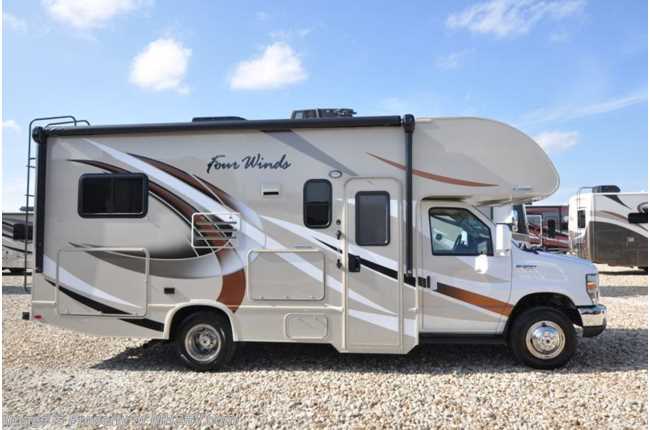 2017 Thor Motor Coach Four Winds 22E Ford W/HD Max, Ext. TV, 15K A/C, Back-Up Cam