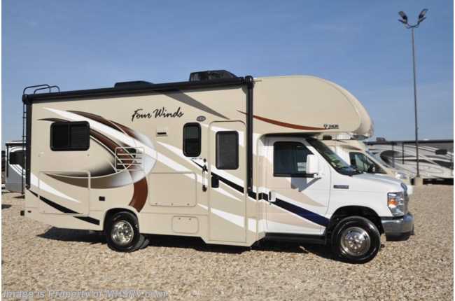 2017 Thor Motor Coach Four Winds 22E Ford W/HD Max, Ext TV, 15K A/C, Back-Up Cam