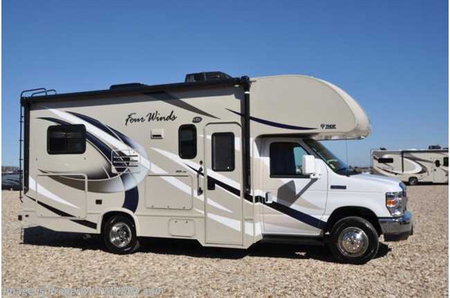 2017 Thor Motor Coach Four Winds 22E W/HD-Max, Ext TV, 15K A/C, Back Up Cam, Ford
