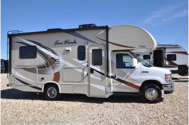 2017 Thor Motor Coach Four Winds 22E Ford W/HD Max, Ext TV, 15K A/C &amp; Back-Up Cam